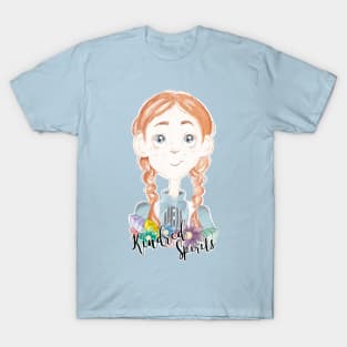 Anne is a kindred spirit - provides scope for the imagination - cyan T-Shirt